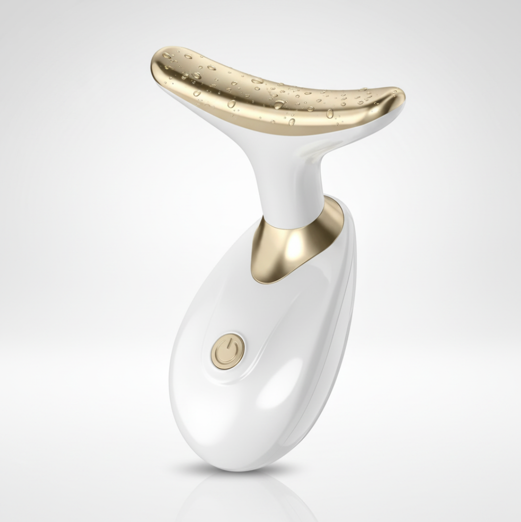 Masajador de cuello y papada con vibración