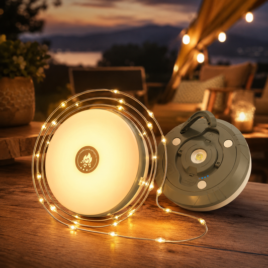 Luz de camping 4 en 1