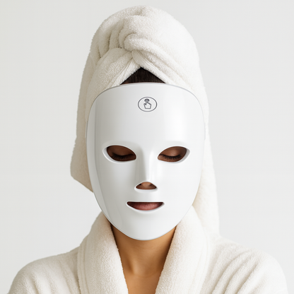Máscara Facial LED 7 Colores | Fototerapia Profesional en Casa